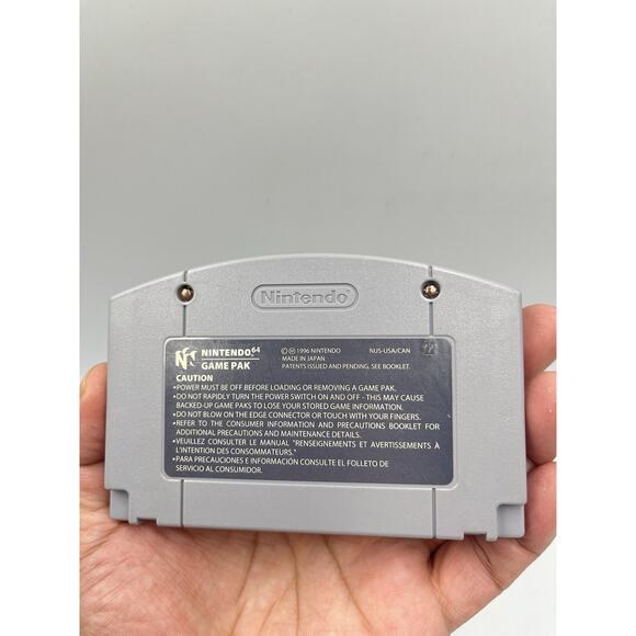 GoldenEye 007 (Nintendo 64 N64, 1997) Authentic - Cartridge Only - Tested - Picture 7 of 8